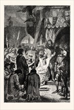 KING EDWARD ORDERS THE BURGESSES FOR EXECUTION.
