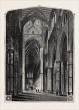 WESTMINSTER ABBEY, THE NAVE.