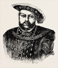 PORTRAIT OF HENRY VIII., BY HOLBEIN.