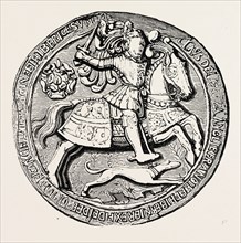 GREAT SEAL OF HENRY VIII, OBVERSE