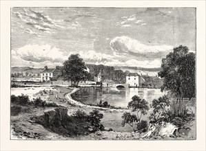 EDINBURGH: CANONMILLS LOCH AND HOUSE, 1830