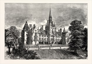 EDINBURGH: FETTES COLLEGE, FROM THE SOUTH-WEST