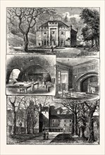 EDINBURGH: 1. THE HERMITAGE, BRAID; 2. CRAIG HOUSE; 3. KITCHEN, CRAIG HOUSE; 4. DINING ROOM, CRAIG