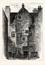 EDINBURGH: OLD HOUSE IN WATER'S CLOSE, 1879, LEITH