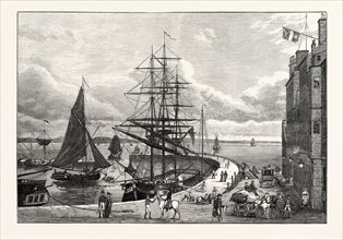 EDINBURGH: LEITH PIER AND HARBOUR, 1798