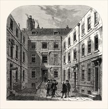 THE ROYAL SOCIETY'S HOUSE IN CRANE COURT, LONDON