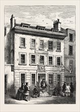 OLD HOUSE IN BOLT COURT, LONDON