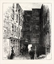 WINE OFFICE COURT AND THE "CHESHIRE CHEESE", LONDON