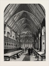THE OLD HALL OF THE INNER TEMPLE, LONDON