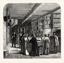THE PREROGATIVE OFFICE, DOCTORS' COMMONS, 1860, LONDON