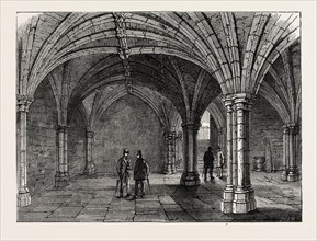 THE CRYPT OF GUILDHALL, LONDON