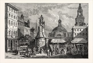 THE STOCKS' MARKET, SITE OF THE MANSION HOUSE, LONDON