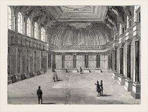 INTERIOR OF DRAPERS' HALL, LONDON