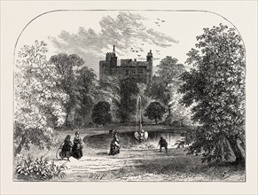 DRAPERS' HALL GARDEN, 1860, LONDON