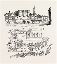 CROMWELL HOUSE, FROM AGGAS'S MAP, LONDON