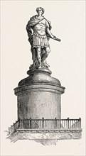 WREN'S ORIGINAL DESIGN FOR THE SUMMIT OF THE MONUMENT, LONDON