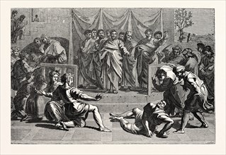 THE DEATH OF ANANIAS