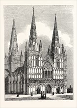 West Front of Lichfield Cathedral