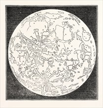 Map of the Moon, 1833