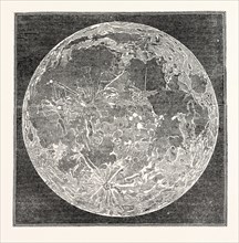 Telescopic appearance of the Moon, 1833