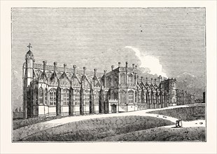 Windsor Castle: St. George's Chapel, South Front