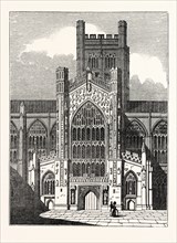 West Front of Bath Abbey-Church