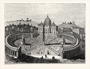 Bird's-Eye View of St. Peter's, Rome