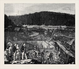 IN THE HARZ MOUNTAINS: SLATE WORKING, THE FIRST INTRODUCTION OF BRITISH SPADES AT THE FRANKENBERG