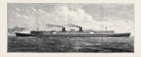 MR. S.J. MACKIE'S STEAMER: A ship 400 feet long by 80 feet broad, constructed on a composite