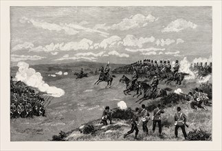 Manoeuvres militaires à Aldershot avant la Bataille de Waterloo