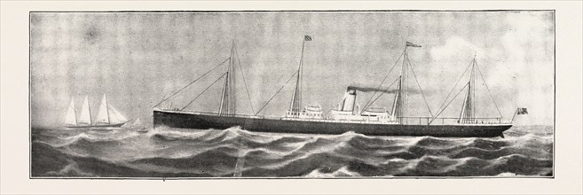 THE S.S. "CHESHIRE," THE NEW STEAMER FOR RANGOON AND BURMA DIRECT