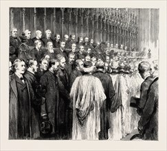 THE FUNERAL OF THE LATE RIGHT HON. W.H. SMITH: THE MEMORIAL SERVICE IN WESTMINSTER ABBEY, THE