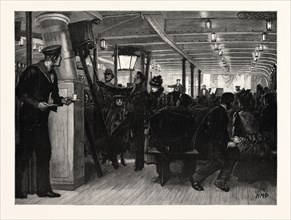 THE ROYAL NAVAL ARTILLERY VOLUNTEERS, AN ENTERTAINMENT ON BOARD H.M.S. "FROLIC"
