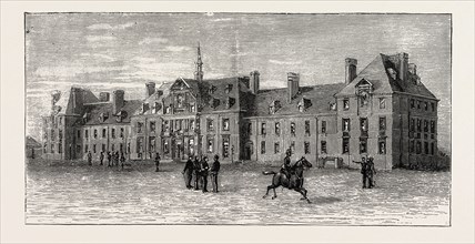THE NEW MARLBOROUGH BARRACKS, DUBLIN, Where Prince George of Wales was staying at the time when he