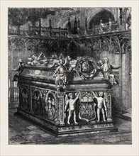 THE TOMB OF HENRY VII., IN WESTMINSTER ABBEY, LONDON