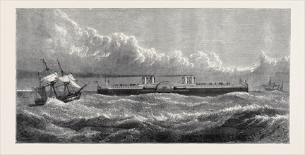 THE PROPOSED CHANNEL FERRY: THE FERRY STEAMER; The steamer is proposed to be 450 feet in length, 57