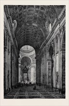 ROME: THE NAVE OF ST. PETER'S