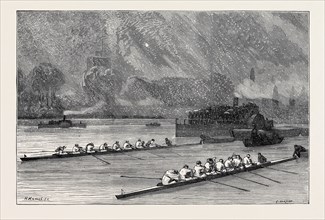 THE OXFORD AND CAMBRIDGE BOAT RACE: THE START