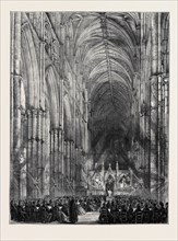 THE PASSION-MUSIC SERVICE AT WESTMINSTER ABBEY, LONDON
