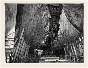 H.M.S. "LORD CLYDE" IN THE DRY DOCK AT MALTA