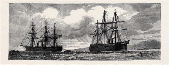 THE "LORD WARDEN" TOWING THE "LORD CLYDE" OFF THE ISLAND OF PANTELLARIA