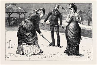 SPRING MEETING OF THE ALL ENGLAND CROQUET CLUB AT WIMBLEDON