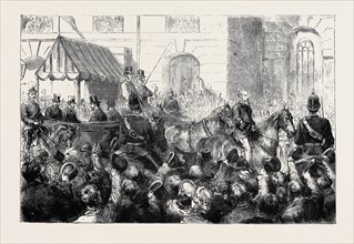 THE ASSASSINATION OF LORD F.C. CAVENDISH AND MR. T.H. BURKE: ARRIVAL OF EARL SPENCER AT DUBLIN: THE