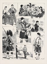 MILITARY SKETCHES AT EDINBURGH CASTLE: I. Don't Forget the Pipe; 2. The Stranger's Welcome; 3. The