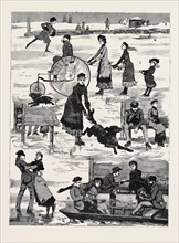 SKATING: 1. Faith, Hope, and Charity; 2. Stimulated by the Canadian Sketches, Skimmington adopts