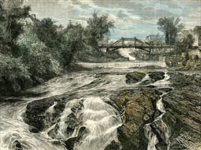 Falls of Lorette, Canada, 19th century