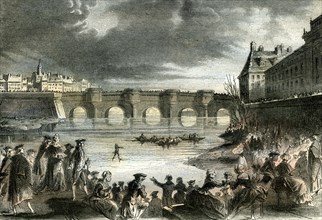 Seine, Paris, France, 1785