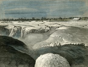 La Chaudiere in Winter, Canada, 1873