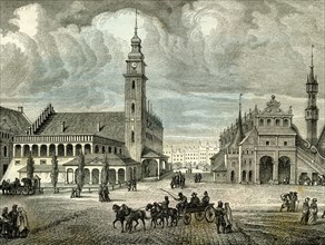 Krakow, Cracovie, Poland, 19th century