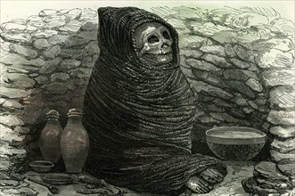 Mummy of an Aymara Indian, 1869, Peru